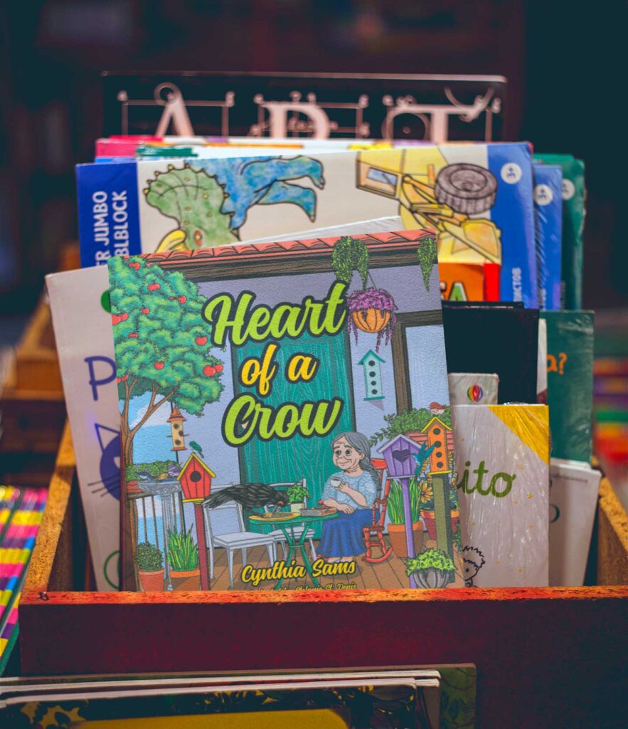 Heart of a Crow by Cynthia Sams Juvenile Fiction Illustration